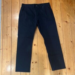 Men's Hurley Navy Glat Front Pants